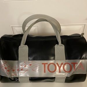 Vintage Toyota sports duffel